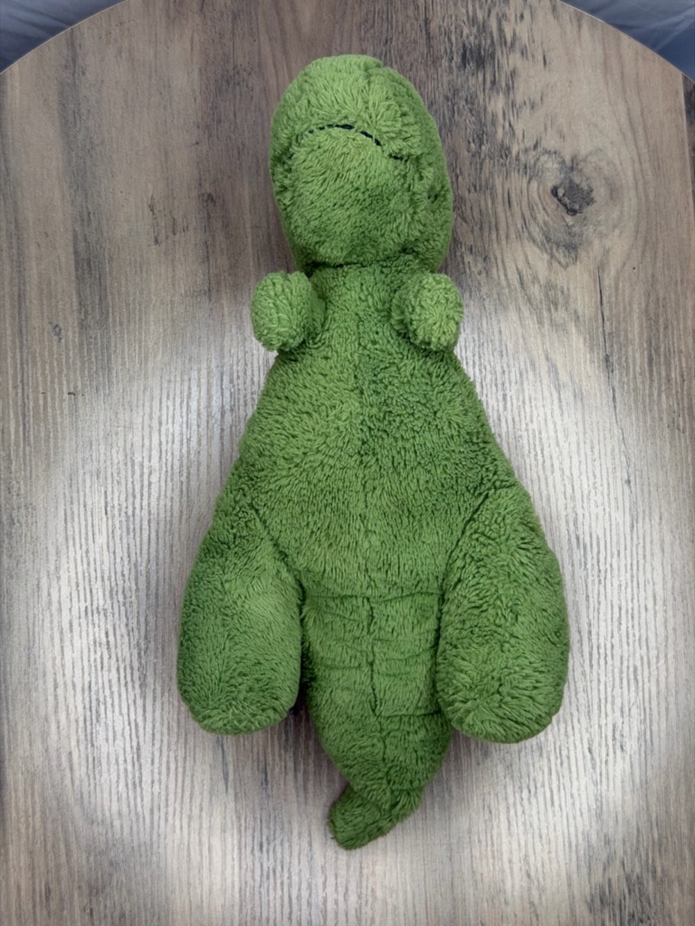 Retired Jellycat Fossilly T-Rex Plush Medium Green Dinosaur Stuffed Animal Rare - Picture 6 of 7